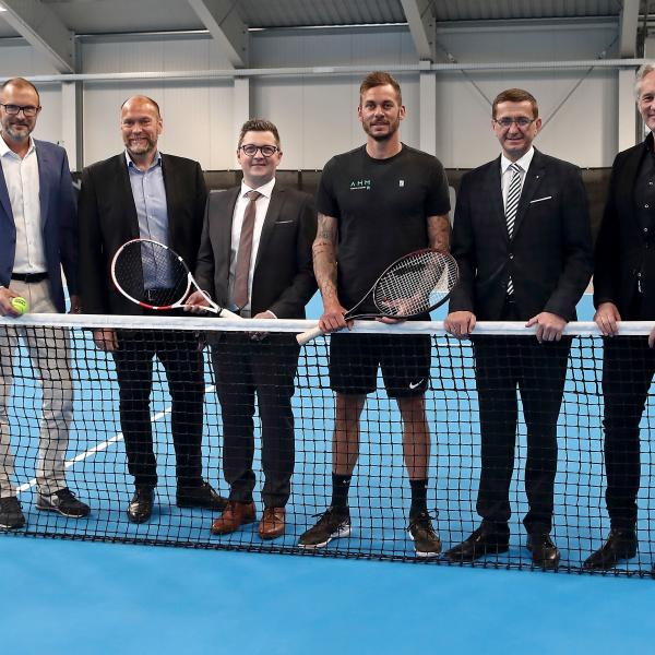 Eröffnung Tenniszentrum Danubis - bereit für die Weltspitze