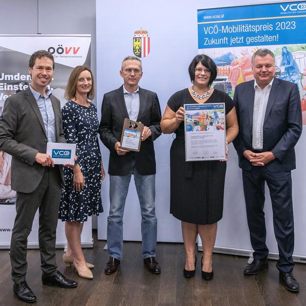Frauscher erhält VCÖ-Mobilitätspreis Oberösterreich