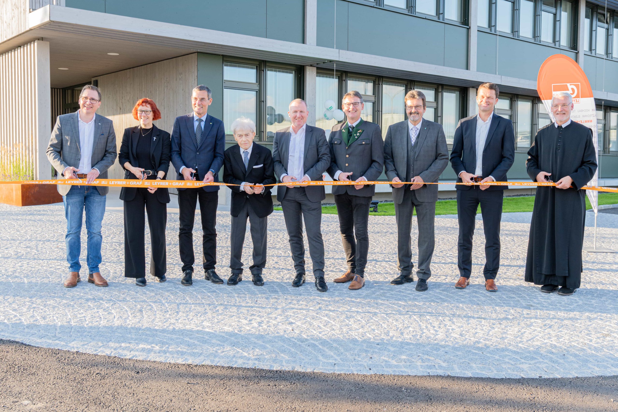  LEYRER + GRAF eröffnet neues Bürogebäude „Büro 21“ am Standort Horn