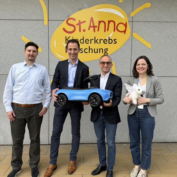 BMW Group Werk Steyr und St. Anna Kinderkrebsforschung setzen Kooperation 2024 fort