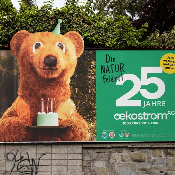 Die Natur feiert 25 Jahre oekostrom AG